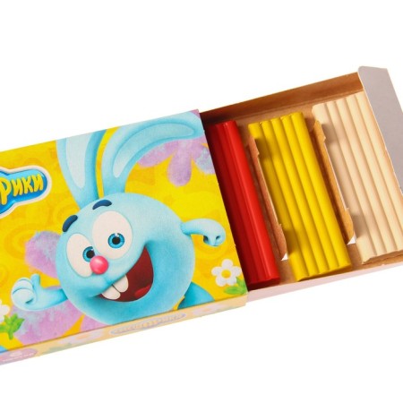 Plasticine Smeshariki, 6 colors, 90 g-4