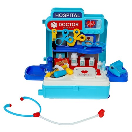 Game set "Doctor" in a suitcase, with accessories-13