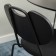 Hillen chair, 565 × 445 × 785 mm, black color