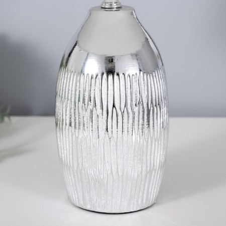 Celeste table lamp E14 40W silver 22x22x28 cm Risalux-4
