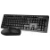 Keyboard + Mouse A4Tech 3330N CLAV: Black Mouse: Black USB Wireless Multimedia