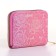 Women's wallet with lightning, pink color