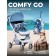 Walking stroller Farfello Comfy Go Cg, Blue color, Colorful White Frame