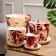 Set of pots Avangard Elegant, 0.3 / 0.8 / 1.7 / 3.2 l, brown-beige