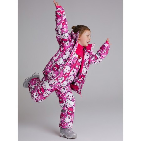 Winter kit for the girl PlayTode: jacket and semi -combineson, height 104 cm-1