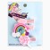 Hair clips for children "Dream as a unicorn", 3 pcs, 7.5 x 10 cm