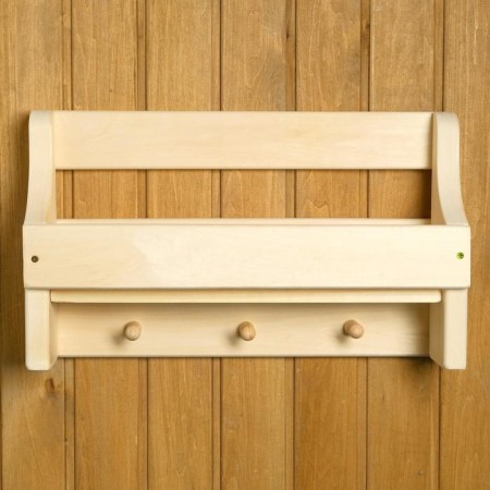 The shelf of the Puncture "Universal", 3 hooks, 50 × 30 × 12 cm-5