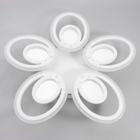 Causteen from the remote control 1911/5wt LED 160W Dimmer white 68x68x8.5 cm Bayerlux-20