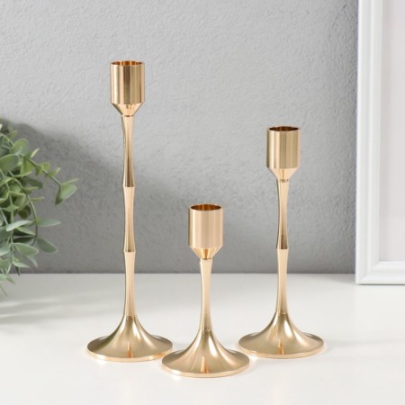 Climb Metal "Sophistication" d = 2 cm, set 3 pcs h = 22.5 cm, 17.5 cm, 12 cm-1
