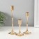 Climb Metal "Sophistication" d = 2 cm, set 3 pcs h = 22.5 cm, 17.5 cm, 12 cm