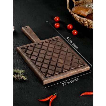 Defense board for filing Wild Kitchen, 42 × 22 × 2.5 cm, Grab Dark-1