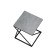 Table Loofing DQ Teaser Nut, 500*500*532, concrete chicago, m/k black chip