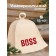 Boss cap "Boss" 100% wool