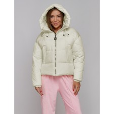 Winter jacket, size 46, beige color