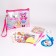 Set with strands, tattoos, rhinestones, purse