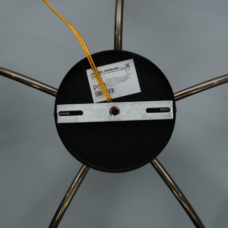 Sandra chandelier 5he27 40W Black-Bronze 65x65x30 cm-10