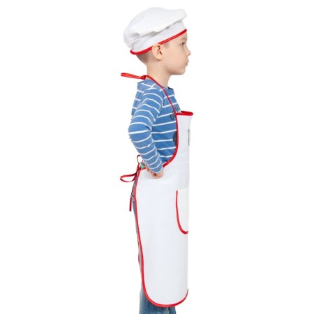 Carnival costume "Feld", textiles, apron, cap, rr 30-32, height 116-122 cm-1