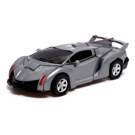 Inertial “sports car” robot, transforms in a collision, mixing color-11