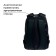 School backpack, 37 x 26 x 13 cm, ergonomic back, calligrata with "sneakers"