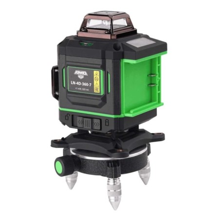 Laser level AMO LN 4D-360-7 856150, 25 m, 4 rays, 520 HM, 2 class, 360 °-5