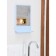 Tokyo bathroom set, light blue color