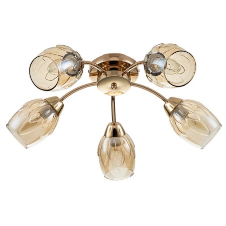 Ceiling lamp 5x40W E14, size 51x51x18 cm-1