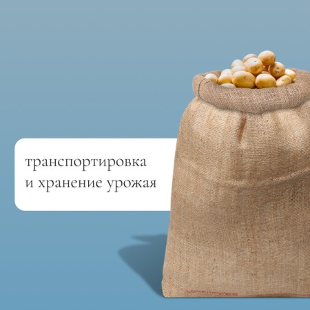 Jute bag, 50 × 69 cm, density 260 g/m², weaving 46 × 34 threads, with ties-1