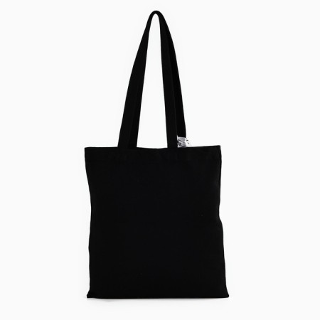 Shoper with vahue tape, 35x0.5x40 cm, black color-3