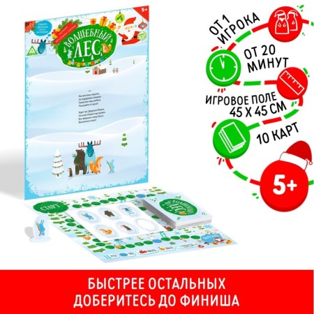 Board game - Magic Forest Brodychka, 10 cards