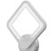 Bra "rhombus" 13W LED 6000K white 26.5x22x7.5 cm