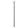 Telescopic synchronizer l = 1210-2000 mm, black polymer black
