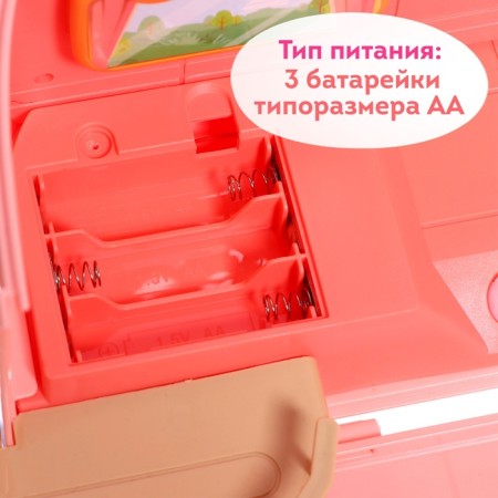 House for dolls "backpack" with dolls, furniture and accessories-5