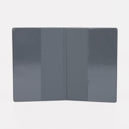 Passport cover, gray color-2