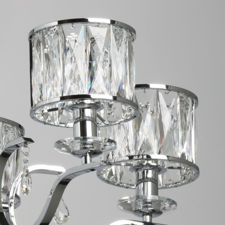 Camillah chandelier, size 75x157x75 cm, 480W 8xe14-5