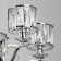 Camillah chandelier, size 75x157x75 cm, 480W 8xe14
