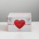 Capcake box, confectionery packaging, 4 cells "Ja T`Aime", 16 x 16 x 10 cm