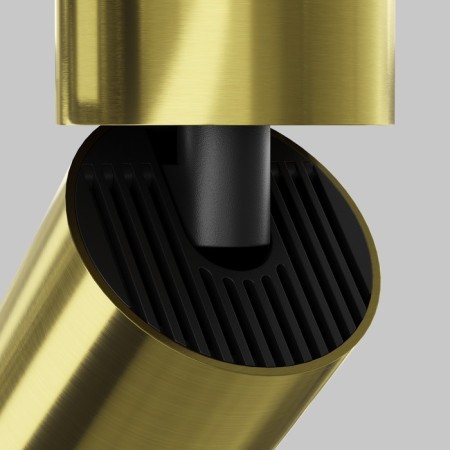 Technical C055CL-L12W3K-W-BS, LED, 12W, 5.2x5.2x16 cm, 900lm, Brass color-5