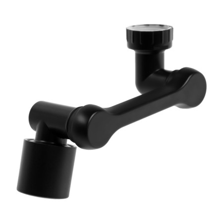 Zein Z3631, rotary, adjustable, corner, 2 modes, black