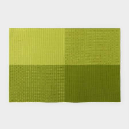 Serving napkin on the table "mood", 45 × 30 cm, green color