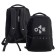 Youth backpack 43 x 29 x 15 cm, Grizzly, ergonomic back, laptop department, black