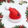 Bruttail toy for dogs "New Year's cap", 7.5 x 7 cm
