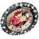 Paper plate "Happy Birthday!", 18 cm, gravity farz