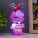 Night -night "Bunny" LED RGB from 3xlr44 mix 6.5x6.5x15.5cm Risalux