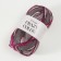 Yarn "Crazy Color" 25% wool, 75% acrylic 260m/100g (176 gray pink)