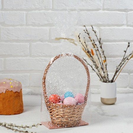 Gift package, with a hard bottom, mix, 11 x 17 x 55 cm-5