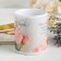 Mug "since March 8" Pink tulips, 330 ml