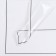 Film for decor and floristry, white, plain, bilateral, transparent, without drawing, sheet 1pcs, 58 x 58 cm