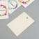 Cardboard "Flower Wreath" set 10 pcs (5 types) 4x6 cm