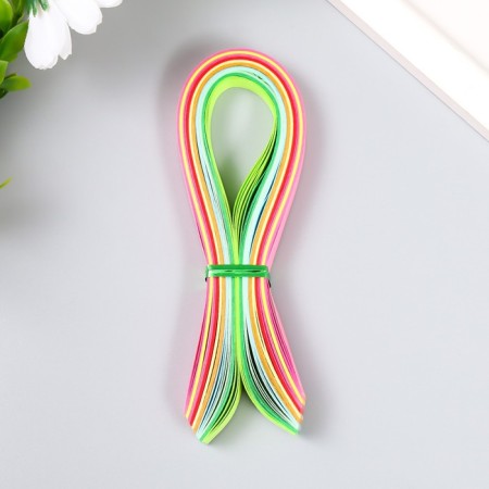 Strips for Quilling "Color" (nr 100 lanes) width 1 cm length 25 cm 22x7x1.3 cm-4