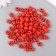 Beads for creativity tree "Red Nega" D-0.8 cm, set of 20 g